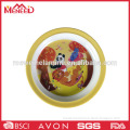 Children use cute animal decal round rice and noodle bowl
